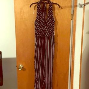 Striped Jumpsuit